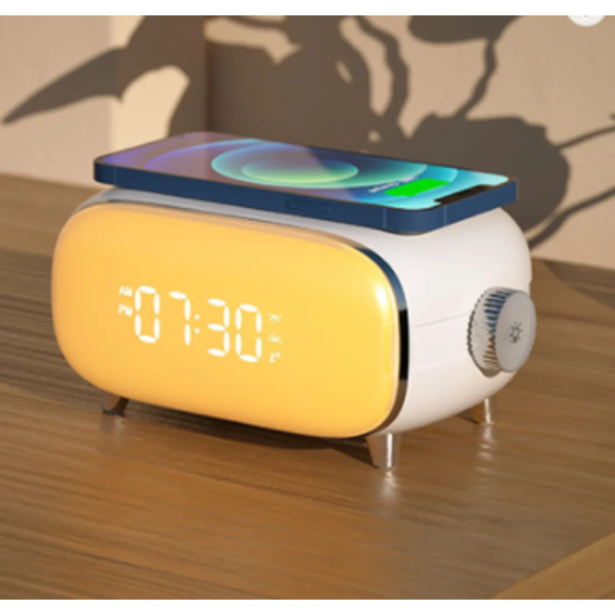 New Wireless Charging Sub-alarm Clock Wake Up Light